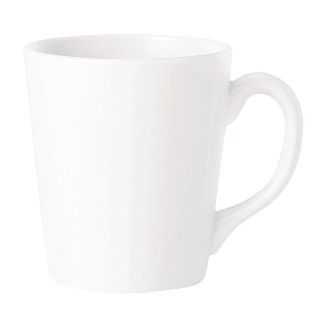 Steelite Simplicity White Coffeehouse Mugs 262ml (36 Pack)