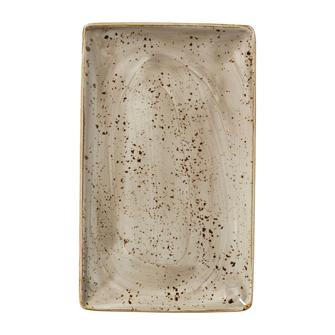Steelite Craft Porcini Rectangular Plates 168 x 270mm (6 Pack)