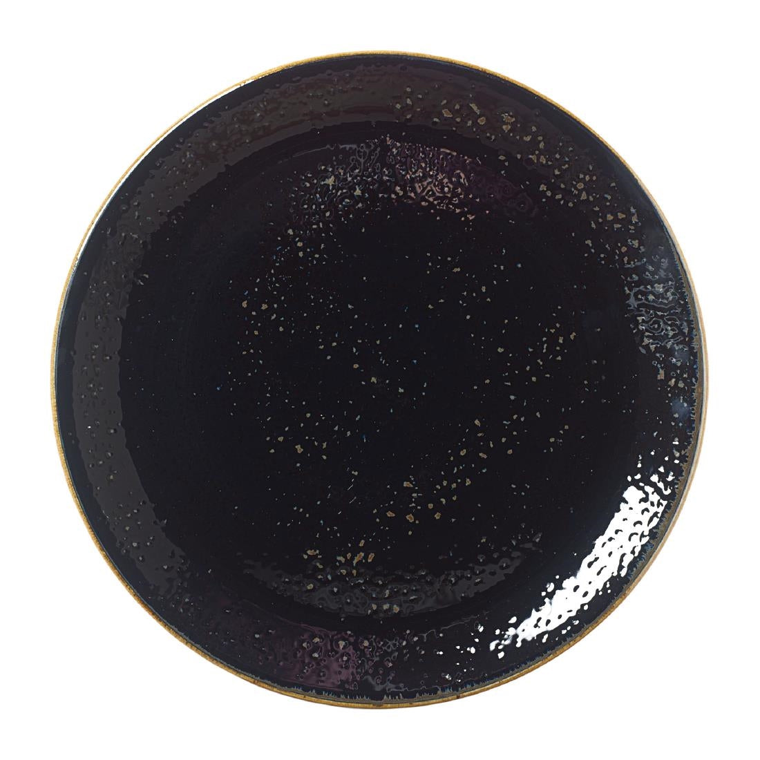 Steelite Craft Liquorice Coupe Plates 300mm (12 Pack)