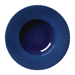 Steelite Willow Azure Gourmet Deep Rimmed Bowls Blue 285mm (6 Pack)
