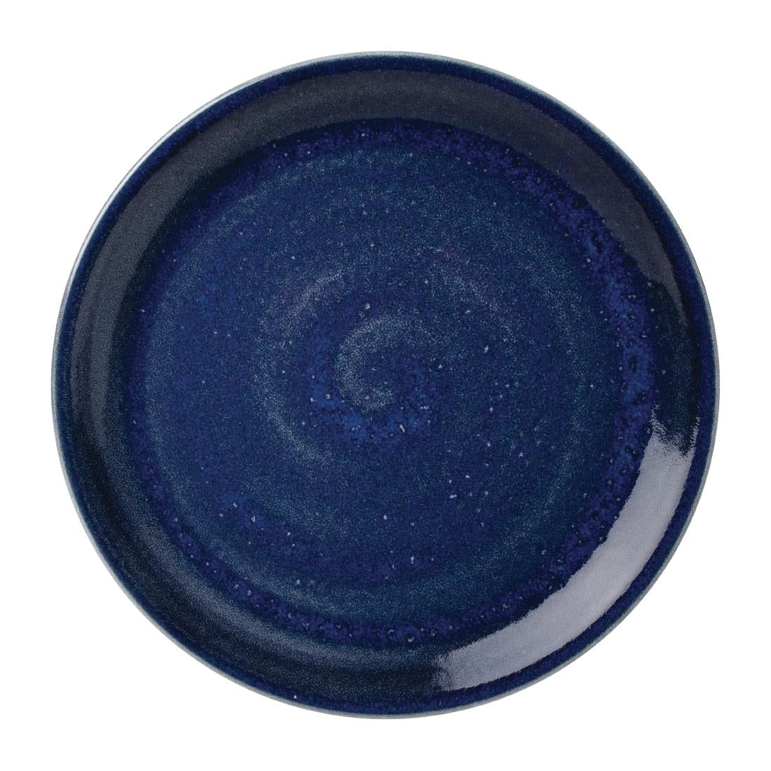 Steelite Vesuvius Coupe Plates Lapis 253mm (12 Pack)