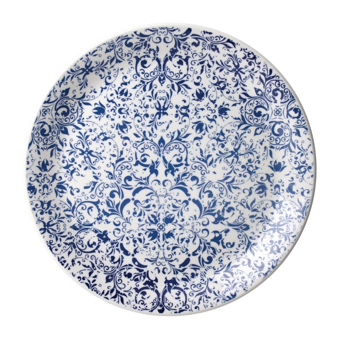 Steelite Ink Coupe Plates Legacy Blue 255mm (12 Pack)