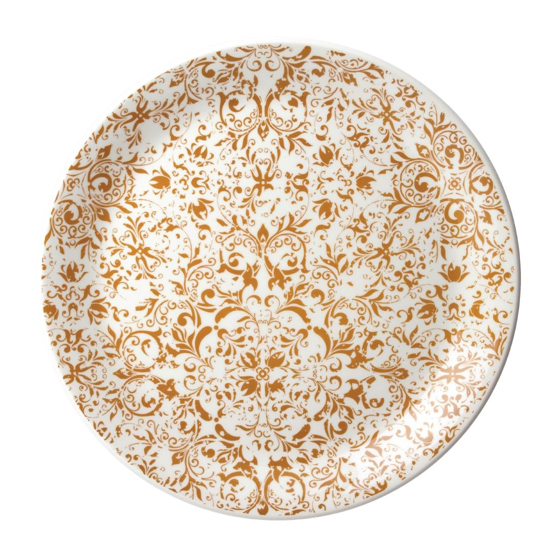 Steelite Ink Coupe Plates Legacy Ginger 255mm (12 Pack)