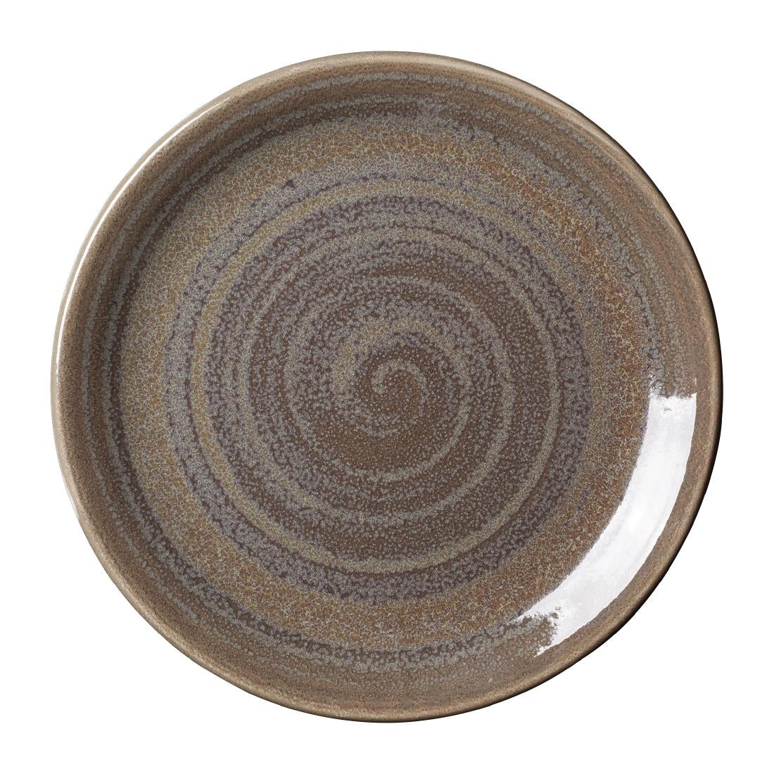 Steelite Revolution Granite Plates Coupe 202mm (12 Pack)