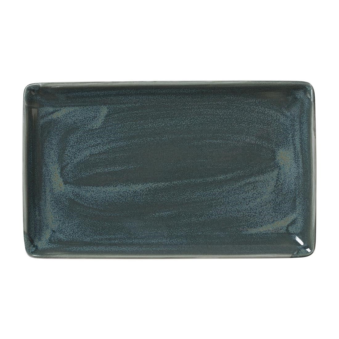 Steelite Revolution Jade Rectangle Plates 270mm (6 Pack)