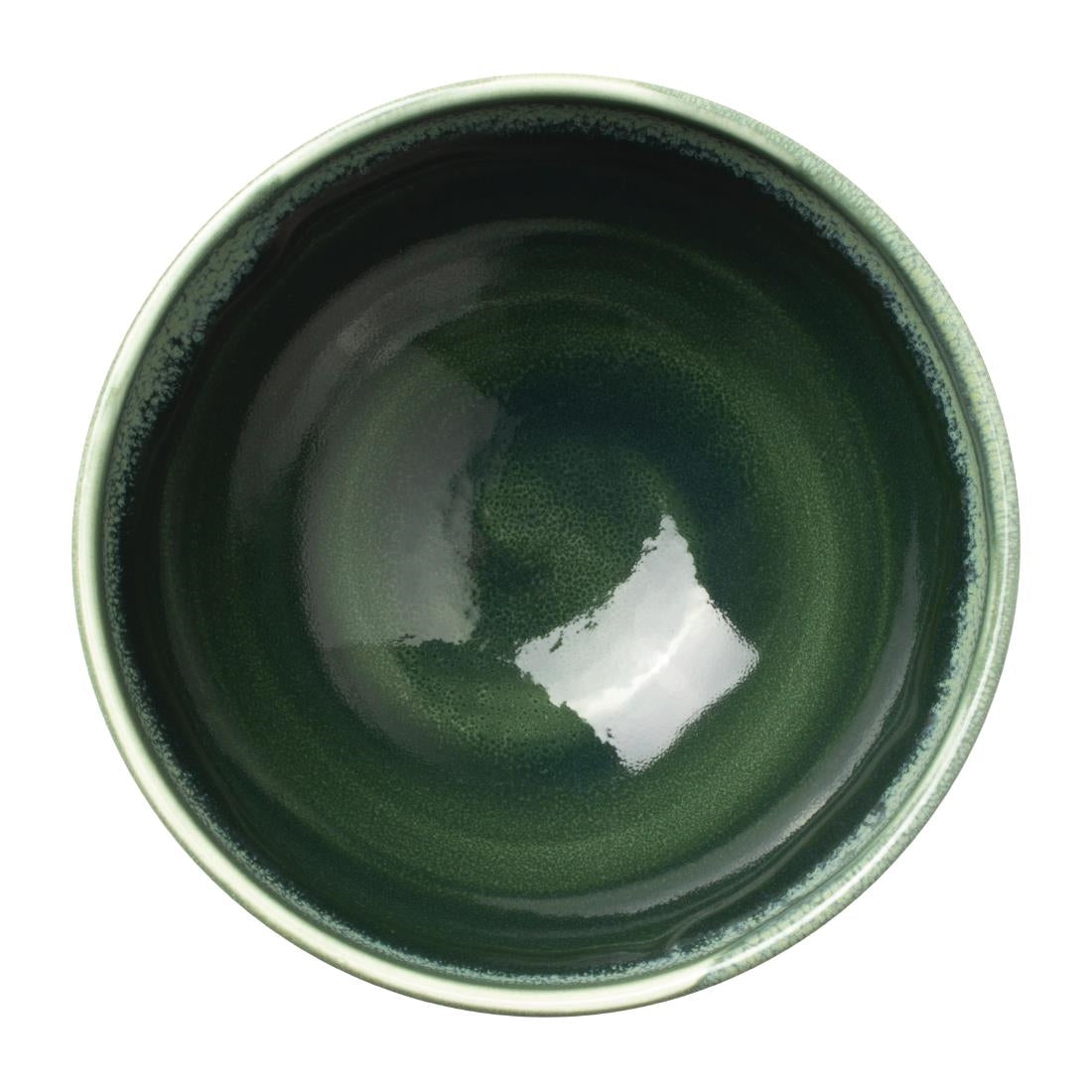Steelite Aurora Vesuvius Burnt EmeraldTulip Bowls 140mm (12 Pack)