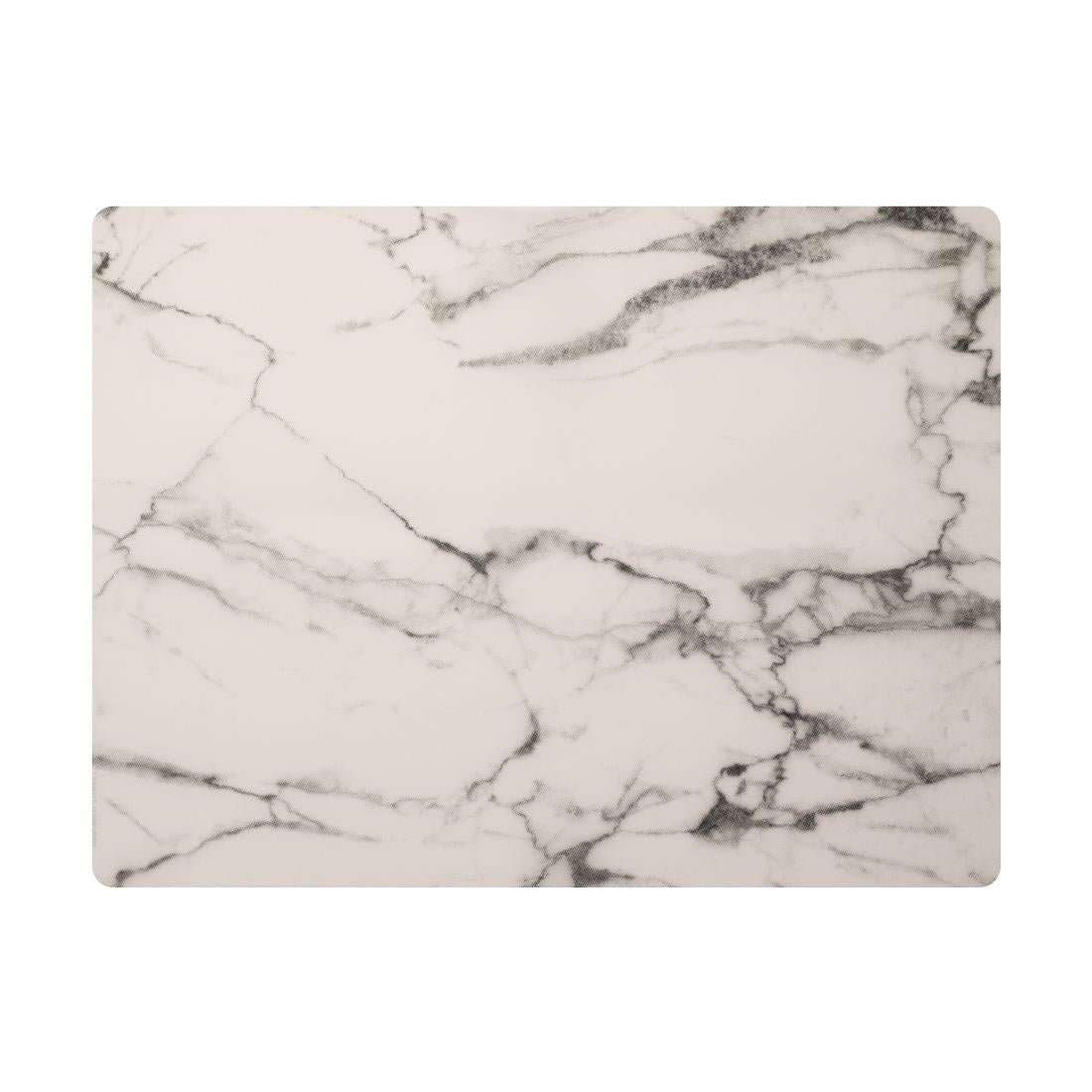 Steelite Modern Twist Silicone Placemat Grey Marble 305x406mm (12 Pack)