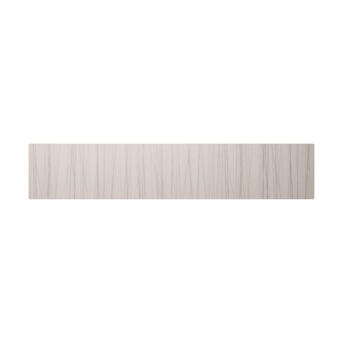 Steelite Modern Twist Silicone Table Runner Silver Stream 356x180mm (3 Pack)
