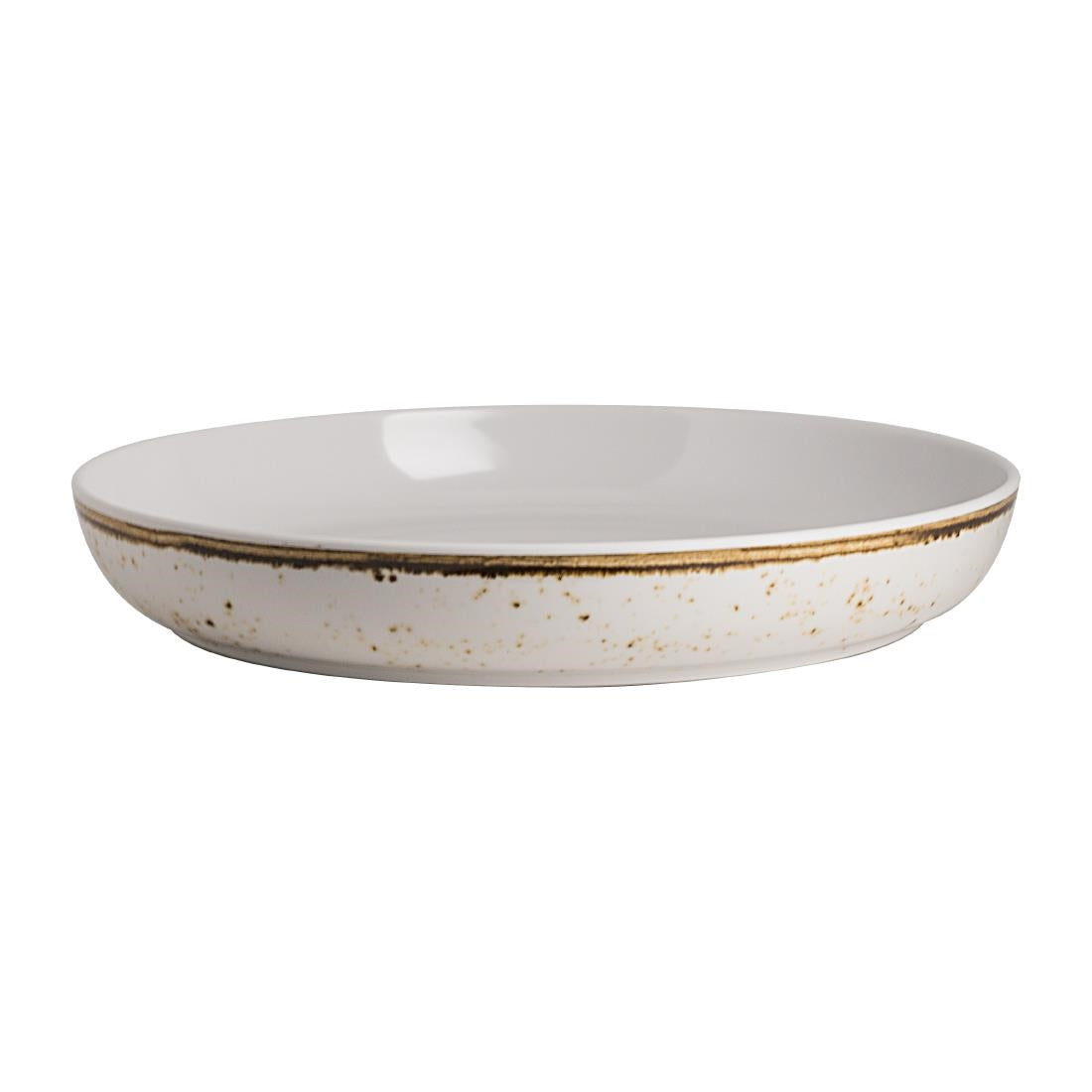 Steelite Craft White Buffet Medium Low Bowls 330mm (12 Pack)