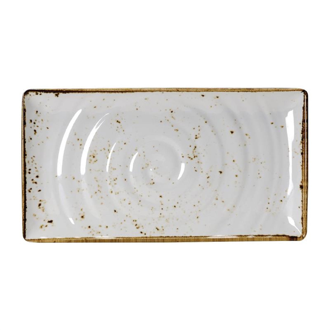 Steelite Craft Melamine Rectangular Platters White GN 1/3 (3 Pack)