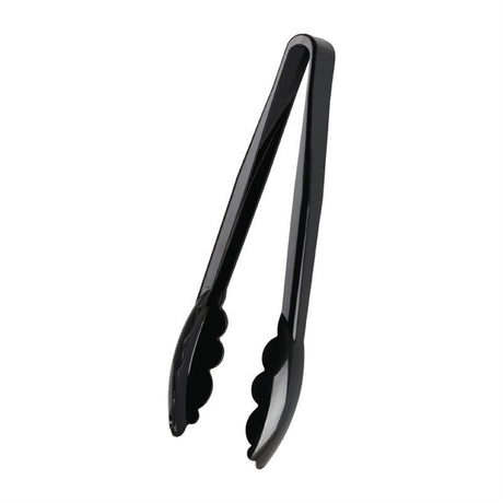 Black Plastic Tongs