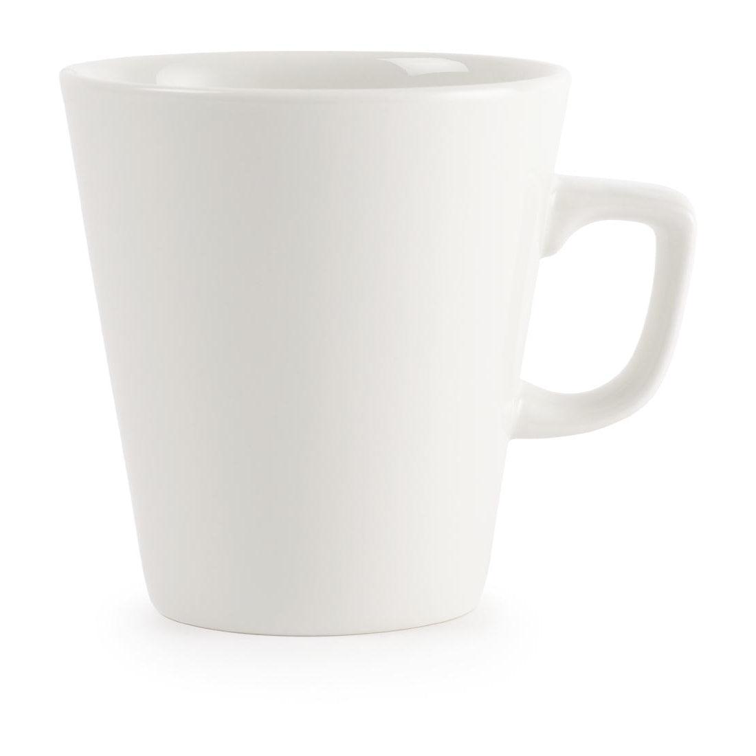 Churchill Plain Whiteware Cafe Latte Mugs 440ml (6 Pack)