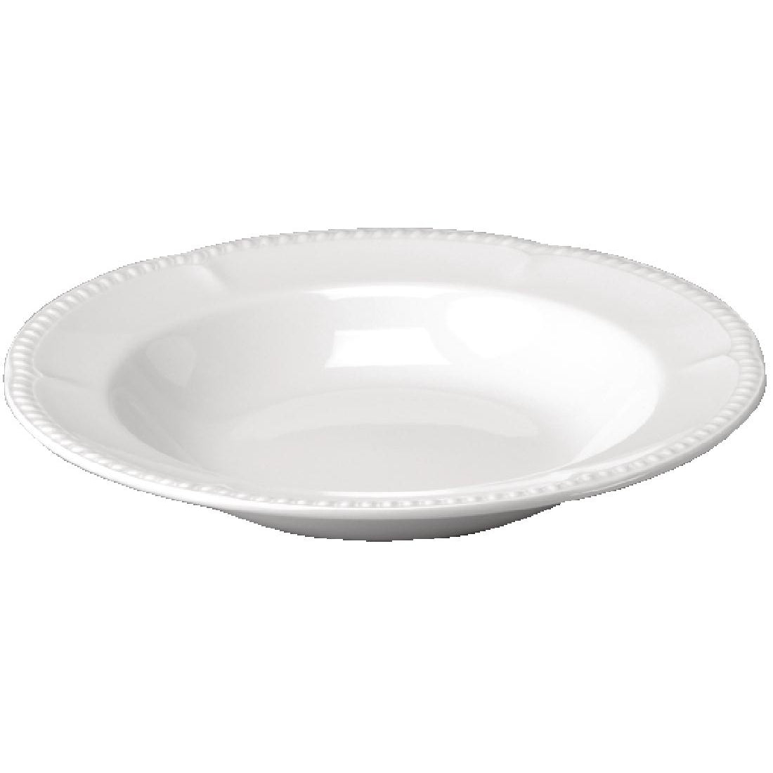 Churchill Buckingham White Pasta Plates 280mm (12 Pack)