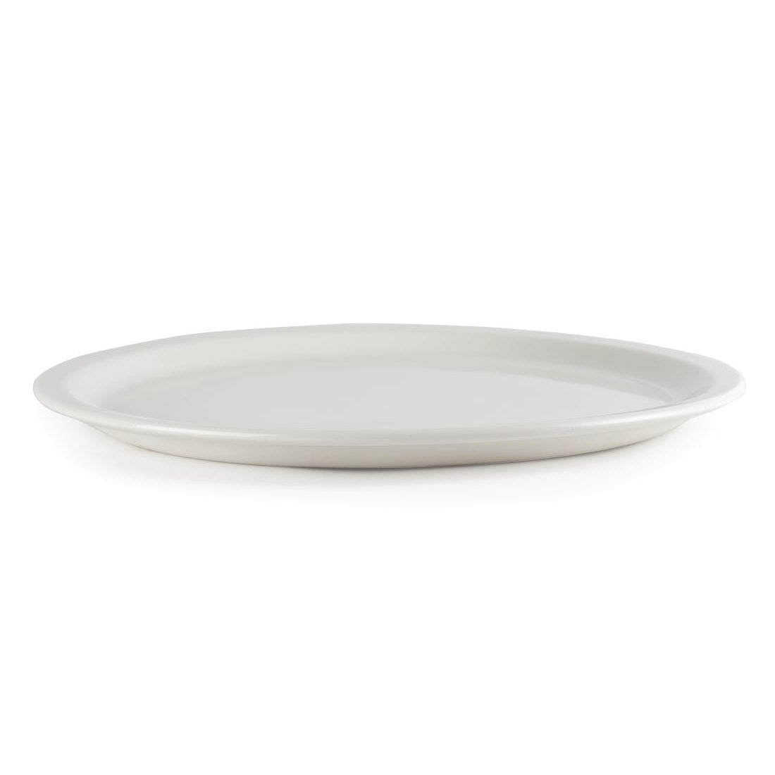 Churchill Plain Whiteware Nova Plates 340mm (6 Pack)