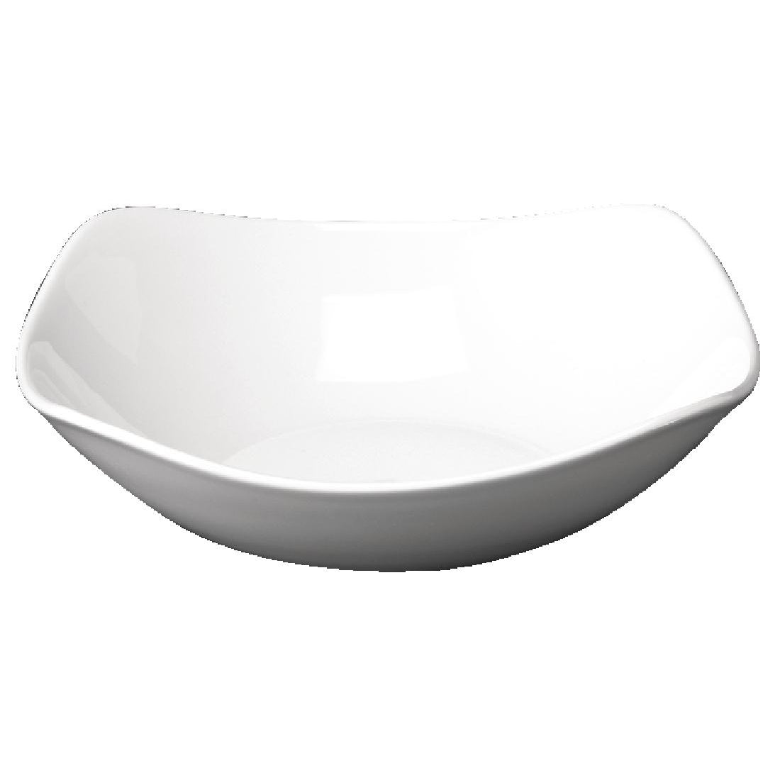 Churchill Plain Whiteware X Squared Bowls 235mm (12 Pack)