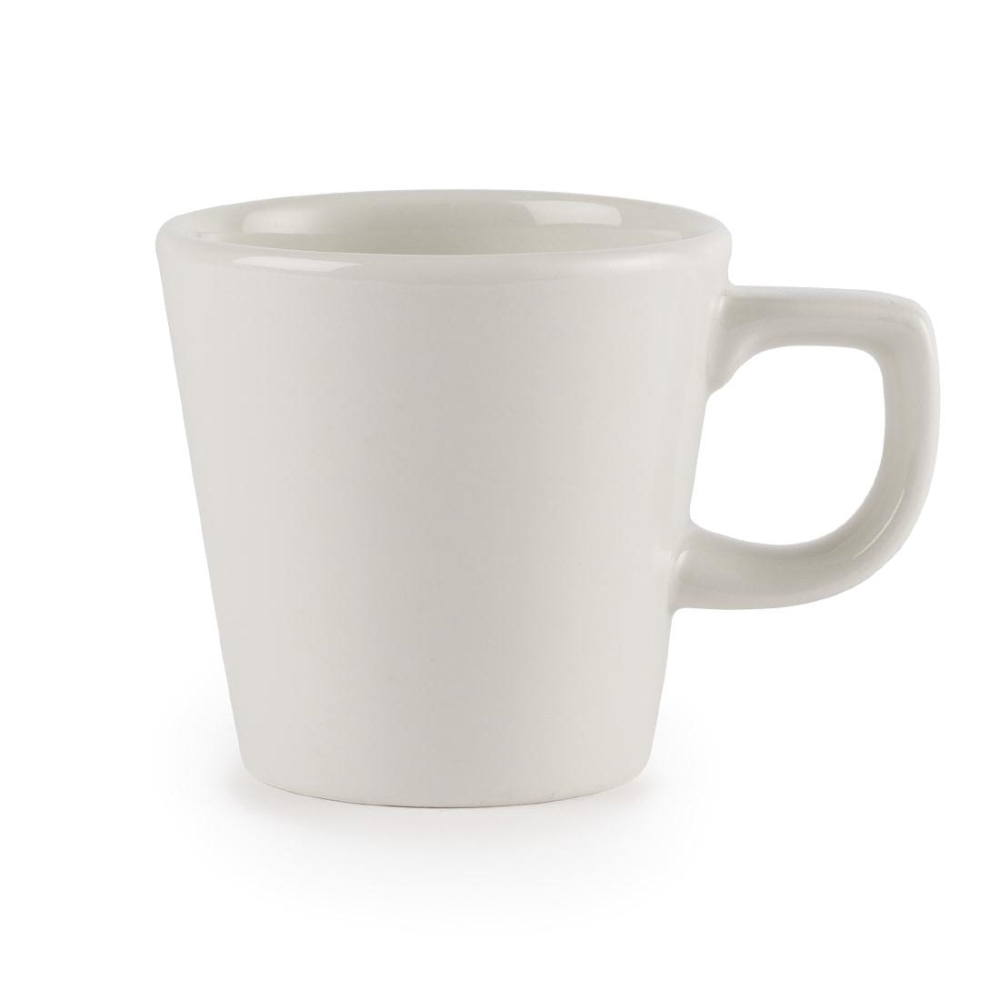 Churchill Plain Whiteware Cafe Cups 115ml (24 Pack)