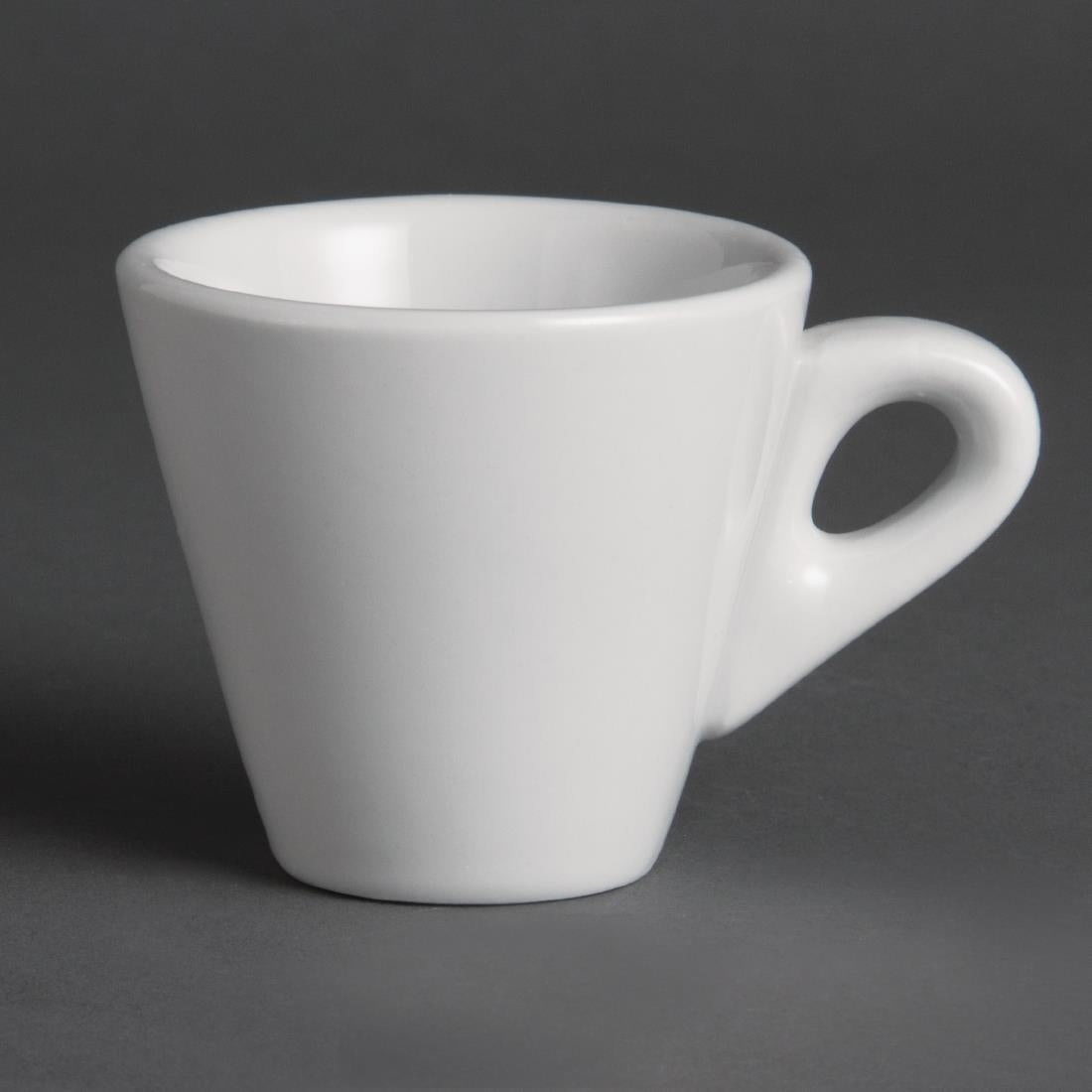Olympia Whiteware Conical Espresso Cups 60ml (12 Pack)