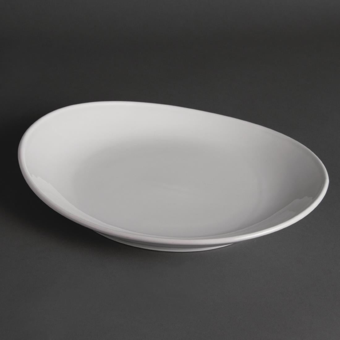Olympia Whiteware Steak Plates 300mm (6 Pack)