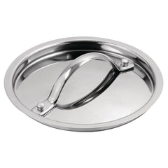 Vogue Stainless Steel and Aluminium Tri-Wall Pan Lid 14cm