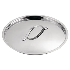 Vogue Stainless Steel and Aluminium Tri-Wall Stew Pan Lid 24cm