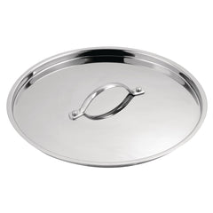Vogue Stainless Steel and Aluminium Tri-Wall Stew Pan Lid 28cm