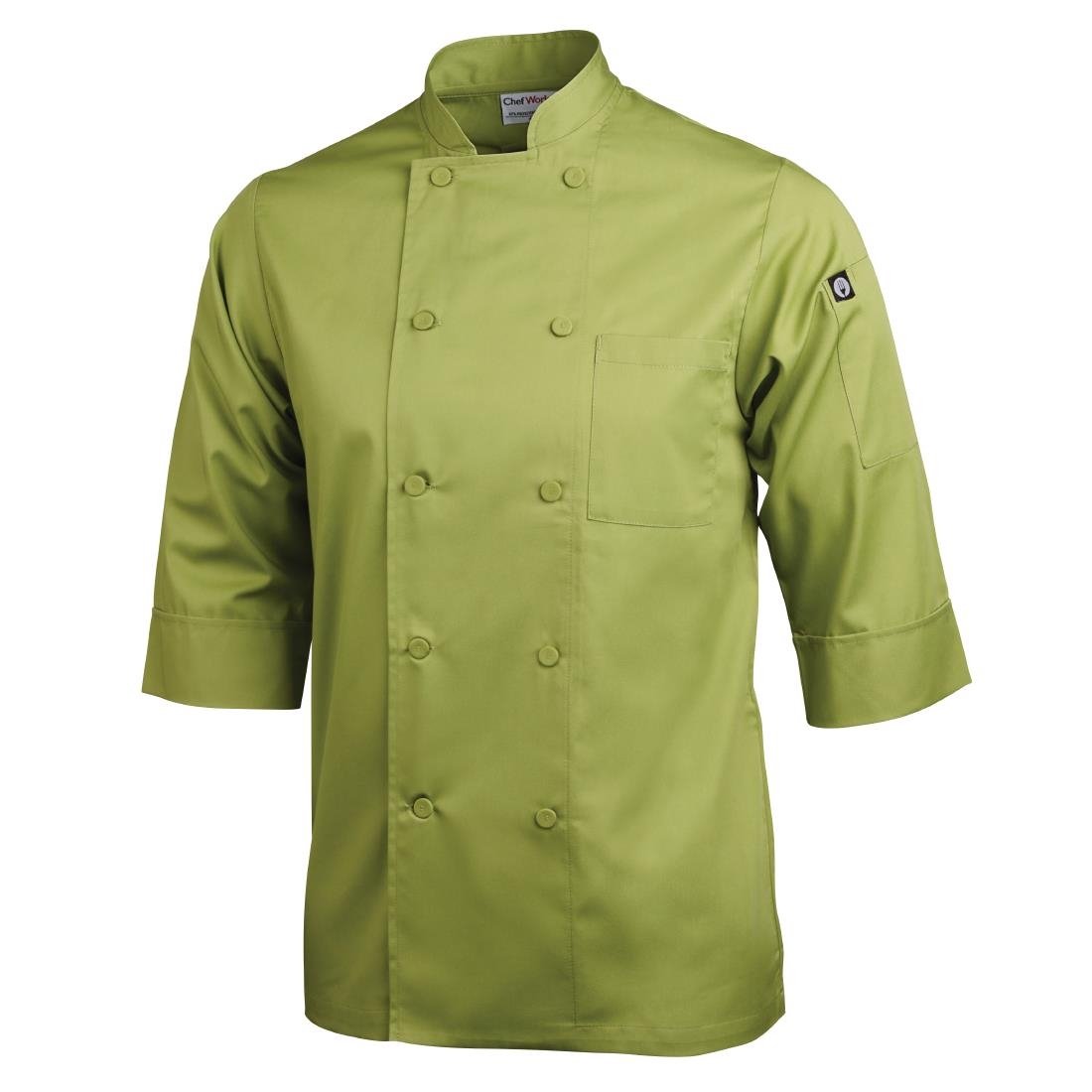 Chef Works Unisex Chef Jacket Lime S
