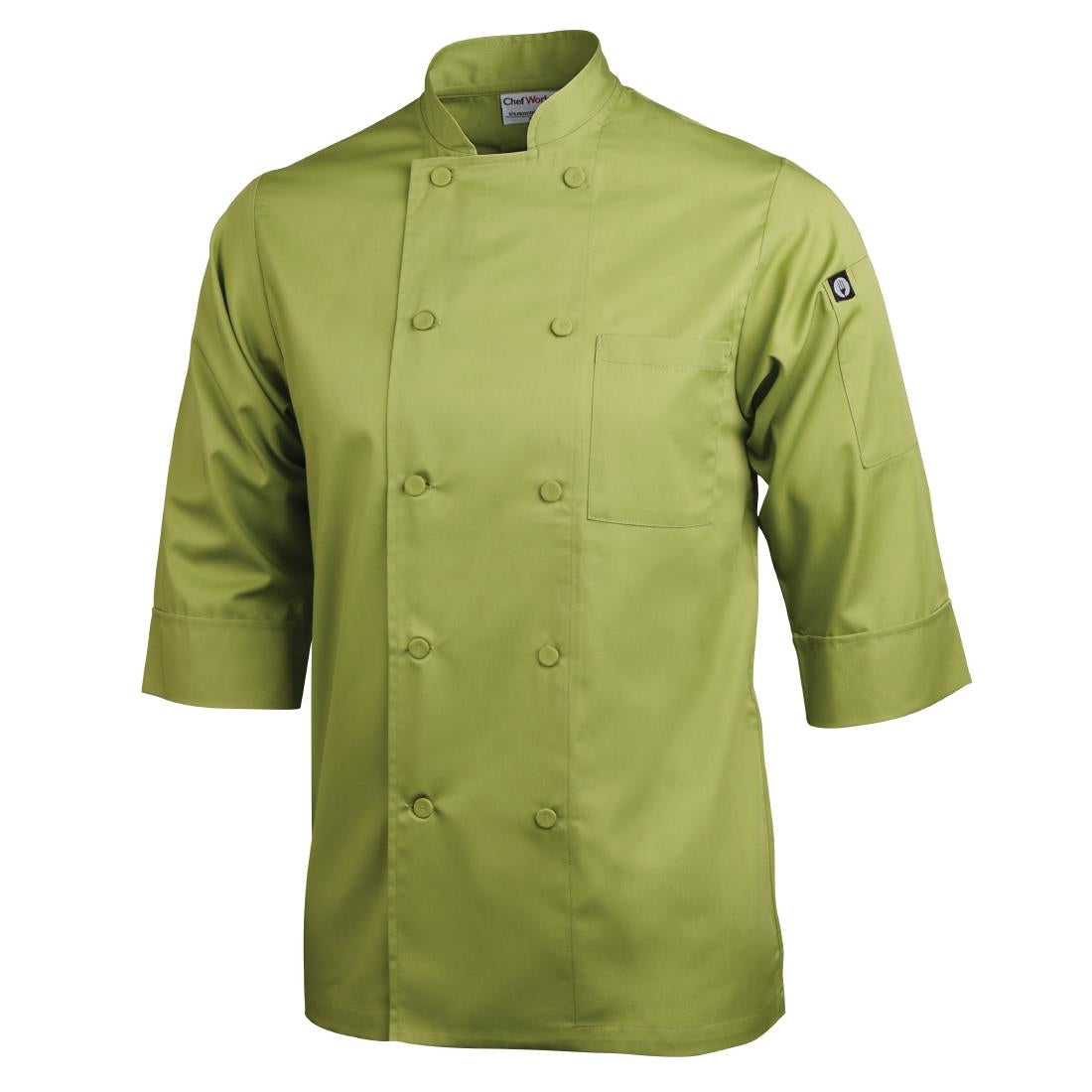 Chef Works Unisex Chef Jacket Lime 2XL