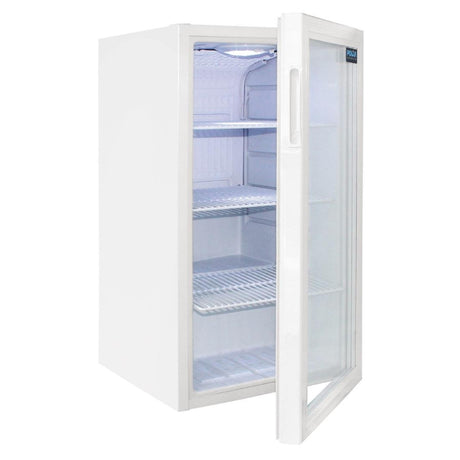 Polar C-Series Undercounter Display Fridge White 88Ltr
