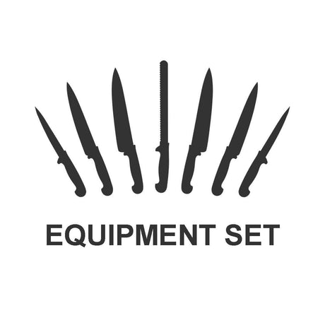 Vogue Soft Grip 6-Piece Knife Set with Wallet