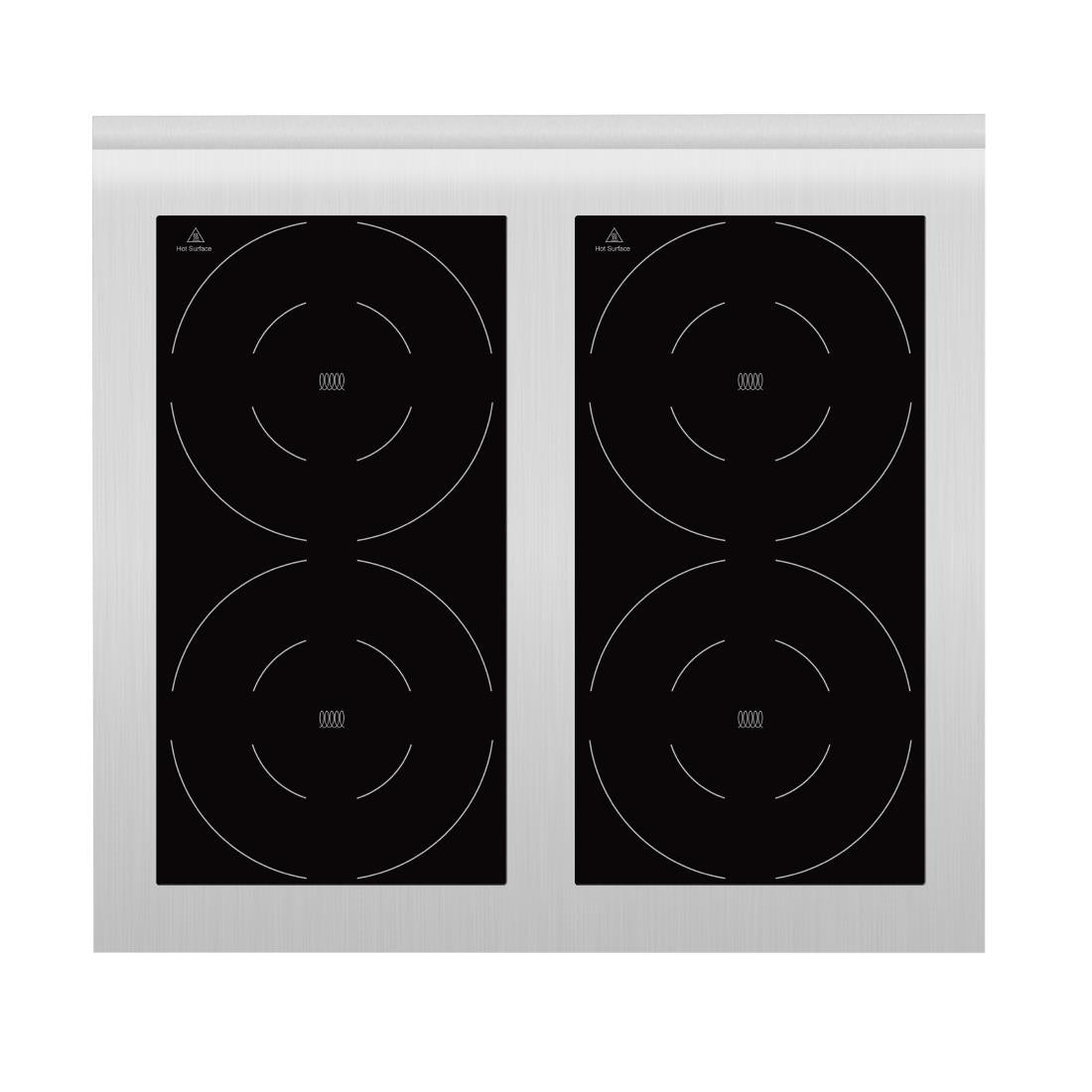 Buffalo Freestanding 4 Zone Induction Hob