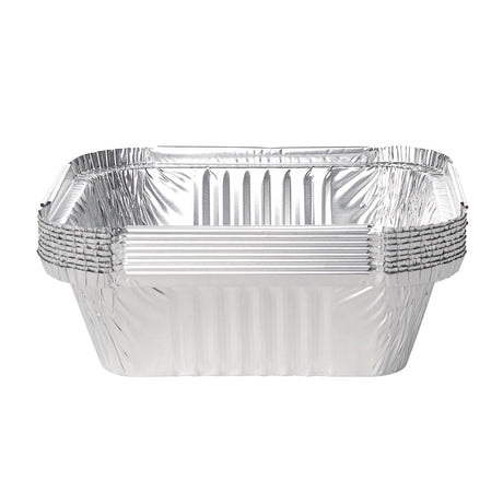Fiesta Recyclable Foil Containers Medium 450ml (500 Pack)