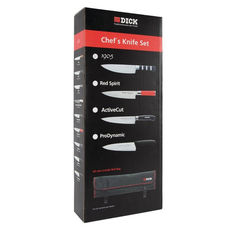 Dick 1905 5-Piece Fully Forged Knife Set with Wallet