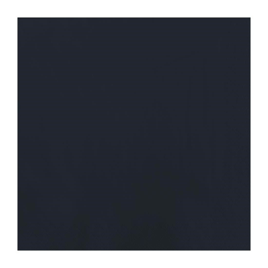 Fasana Dinner Napkin Black 40x40cm 3ply 1/4 Fold (1000 Pack)