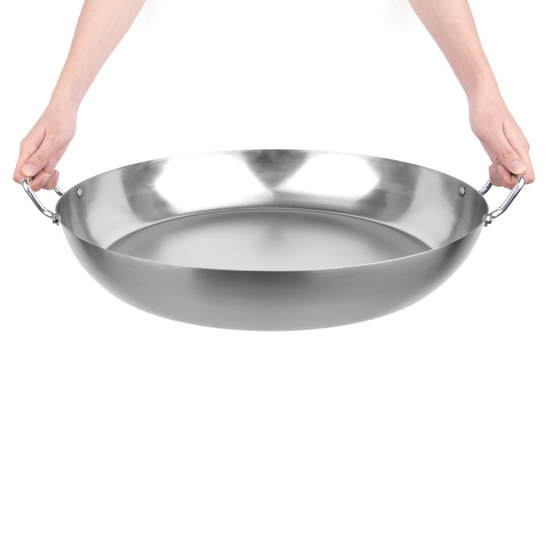 Vogue Carbon Steel Paella Pan 51cm