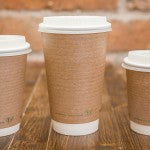 Vegware Compostable Hot Cups 455ml / 16oz (400 Pack)