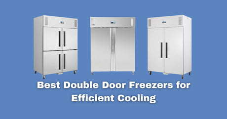 double door freezer