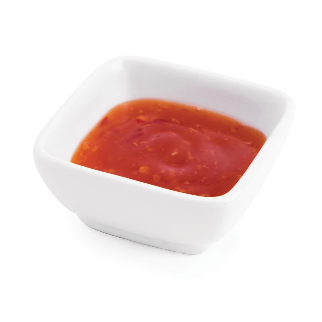 Olympia Whiteware Miniature Rounded Square Dishes 60mm (12 pack)