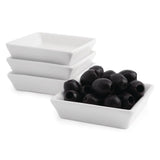 Olympia Flat Square Miniature Dishes 80mm (12 Pack)