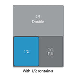 Cambro Polycarbonate 1/2 Gastronorm Tray 200mm