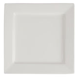 Olympia Lumina Square Plates White 233mm (4 pack)