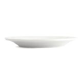Olympia Linear Wide Rimmed Plates White 200mm (12 Pack)