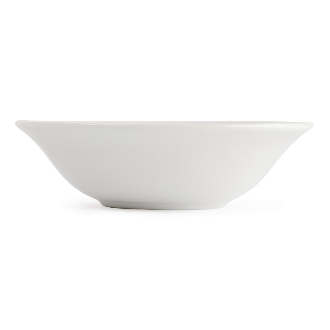 Olympia Linear Oatmeal Bowls White 150mm (12 pack)