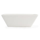 Olympia Lumina Square Bowls White 140mm (6 pack)