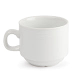 Olympia Linear Stacking Tea Cups 200ml 7oz (12 Pack)