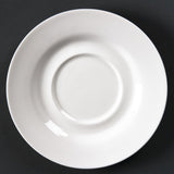 Olympia Lumina Round Saucers White 156mm (6 pack)