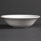 Olympia Linear Oatmeal Bowls White 150mm (12 pack)