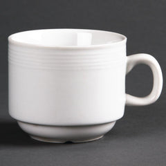 Olympia Linear Stacking Tea Cups 200ml 7oz (12 Pack)
