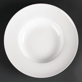 Olympia Lumina Pasta or Soup Bowls White 254mm (4 pack)
