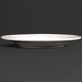 Olympia Lumina Round Saucers White 156mm (6 pack)