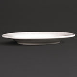 Olympia Lumina Wide Rim Round Plates White 150mm (6 pack)